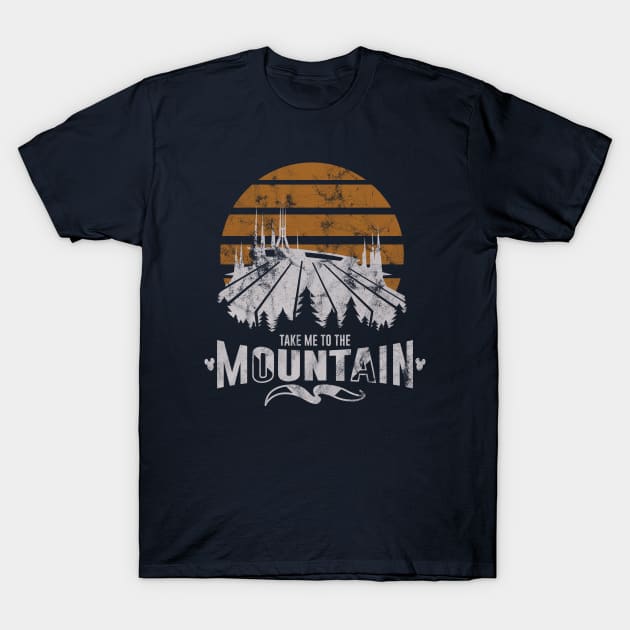 Take Me To The Mountain T-Shirt by DeepDiveThreads